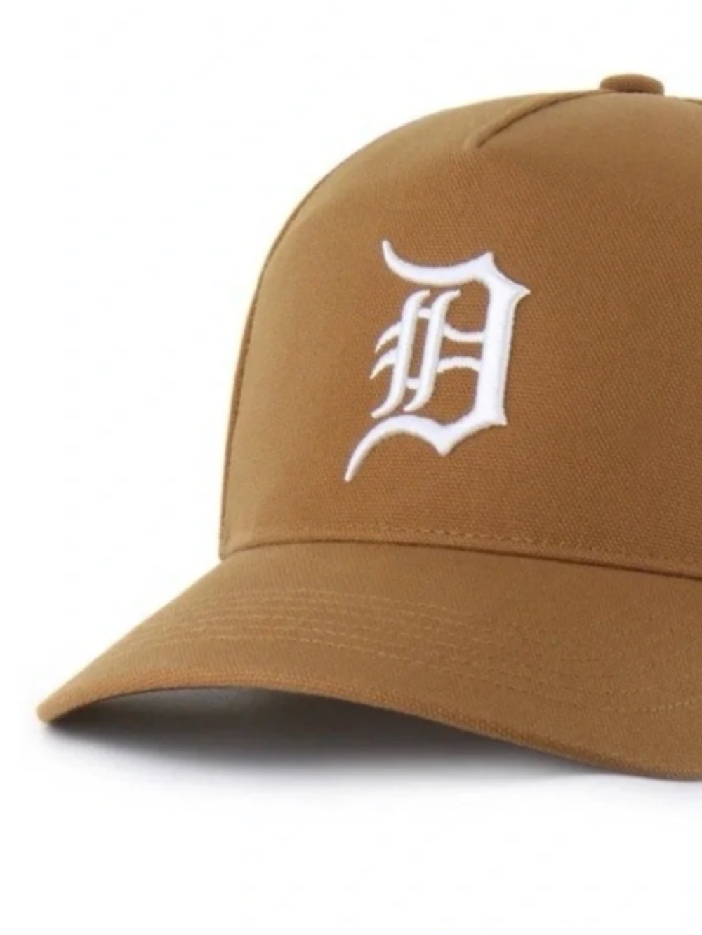 Carhartt Detroit Tigers ‘47 Hitch Clean Up Adjustable Baseball Cap - Light Brown